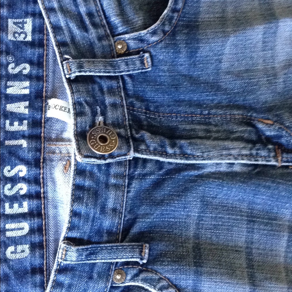 Men's slim straight Guess jeans - Picture 4 of 8